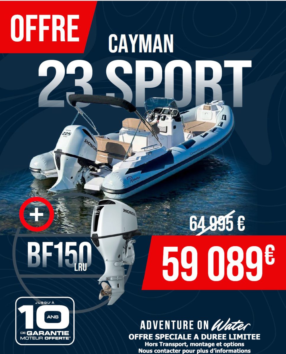 Pneu Marine Services 06 Zodiac Semi Rigide Cannes OFFRE CAYMAN 23 SPORT 1